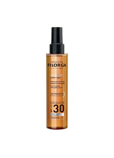 Filorga olio solare corpo UV BRONZE - spf 30 - 150 millilitri