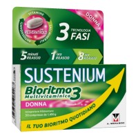 Sustenium Bioritmo3 Donna - multivitaminico per adulti - 30 compresse