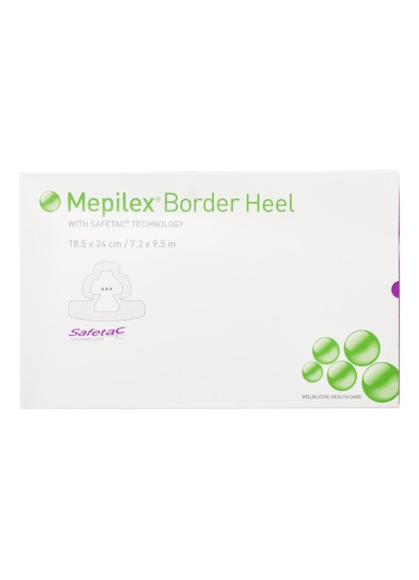 MEPILEX BORDER HEEL 22X23 6PZ