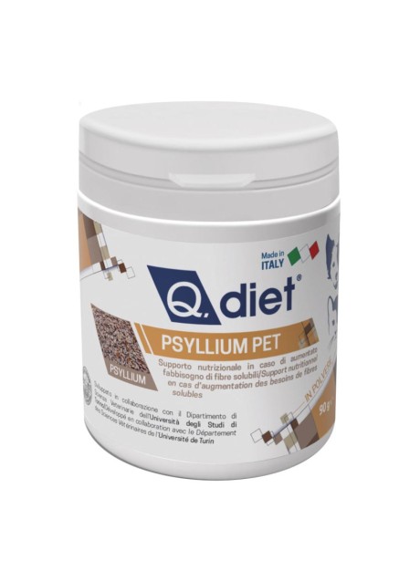 Q DIET PSYLLIUM PET POLVERE90G