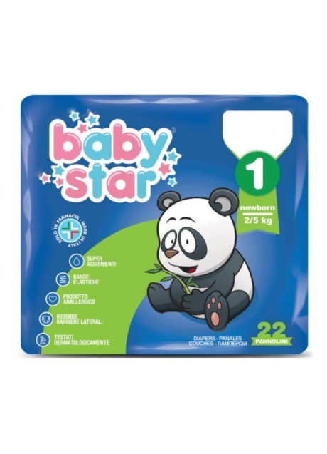 BABYSTAR NEWBORN 2/5KG 22PZ T1