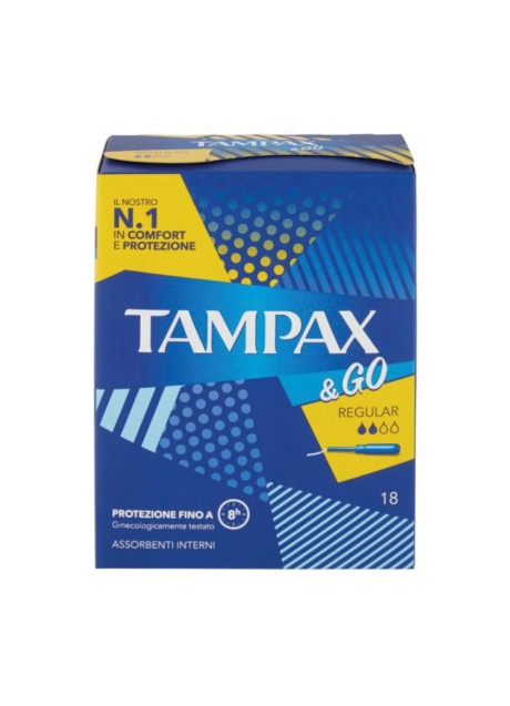 TAMPAX &GO REGULAR 18PZ 8422