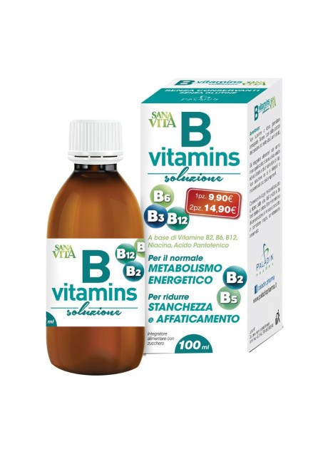 SANAVITA B VITAMINS SOL 100ML