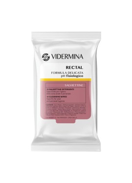 VIDERMINA RECTAL SALVIETTE 15PZ