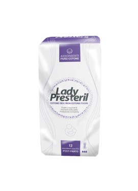 PRESTERIL-LADY POSTPARTO 12PZ