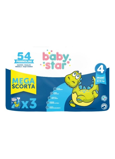 BABYSTAR MEGASCORTA TG 4 54PZ