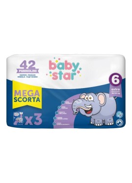 BABYSTAR MEGASCORTA TG 6 42PZ
