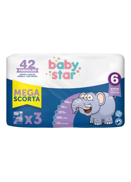 BABYSTAR MEGASCORTA TG 6 42PZ