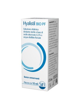 Hyalistil bio pf, gocce oculari- flaconcino multidose 10ml