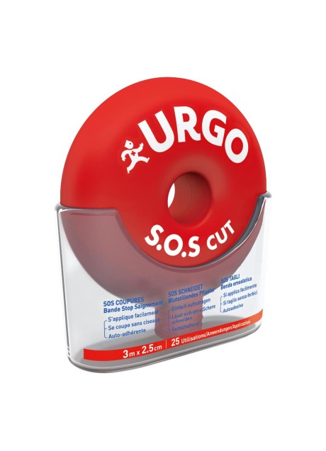 BENDA URGO SOS CUT 3X2,5CM