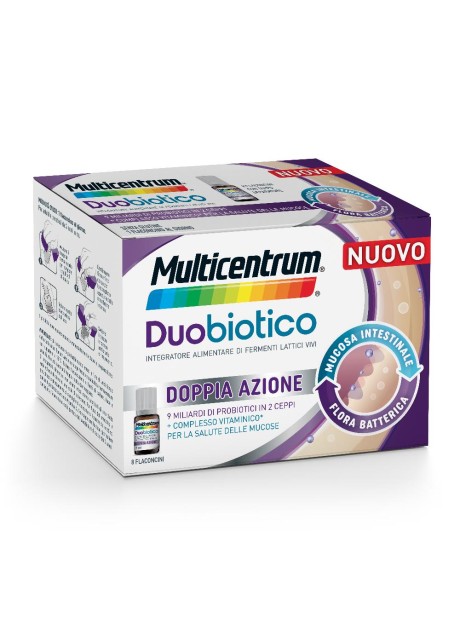 MULTICENTRUM DUOBIOTICO 8FL