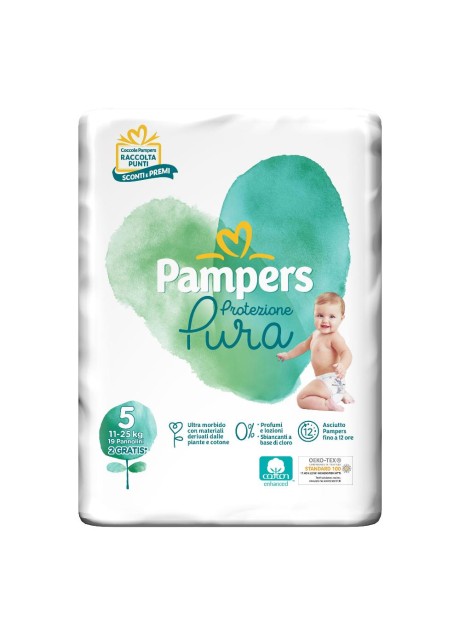 PAMPERS NATUR JUNIOR CP 17PZ+2