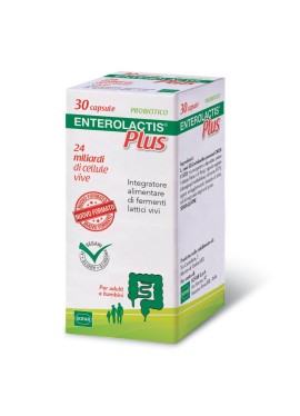 Enterolactis Plus - Integratore fermenti lattici vivi 30 capsule