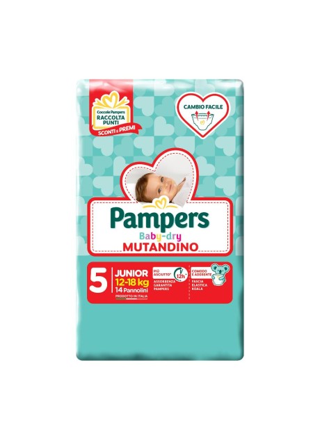 PAMPERS BD MUT JUNIOR SP 14PZ