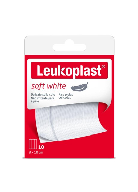 LEUKOPLAST SOFT WHITE 100X8CM