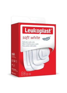 LEUKOPLAST SOFT WHITE 40PZ ASS