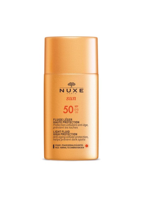 Nuxe sun fluido leggero spf 50