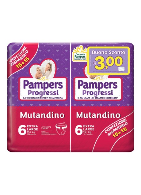 PAMPERS PROG MUT XL 30PZ   4075