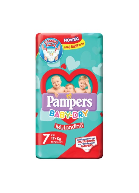 PAMPERS BD MUTANDA XXL 14PZ