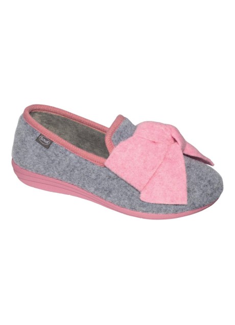 CREAMY SHOE FELT GREY/PINK 39