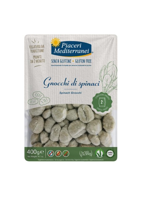 PIACERI MEDIT GNOC SPINACI400G