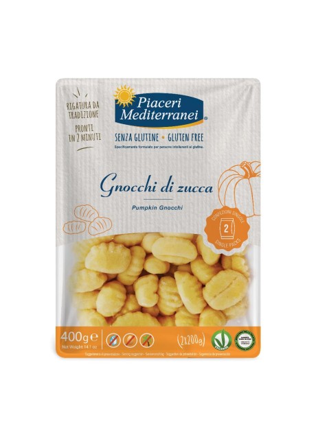 PIACERI MEDIT GNOC ZUCCA 400G