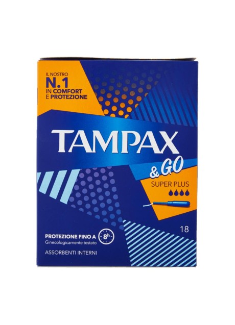 TAMPAX &GO SUPER PLUS 18PZ 0792