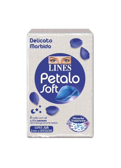 LINES PETALO SOFT NOTTE 8PZ