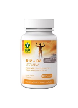 RAAB VITAMINA B12+D3 60G