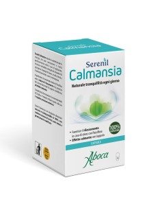 Serenil calmansia - integratore naturale per il controllo dello stato di stress - 50 capsule - Aboca