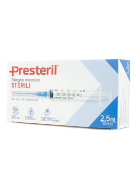 MEDIPRESTERIL SIRINGA 2,5ML