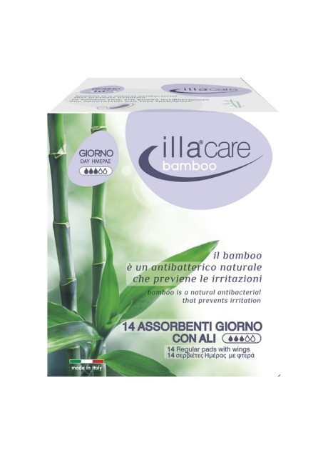 ILLA CARE BAMBOO GIORNO 14PZ