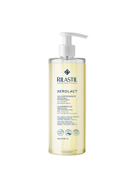 Rilastil Xerolact olio detergente - formato da 750 millilitri