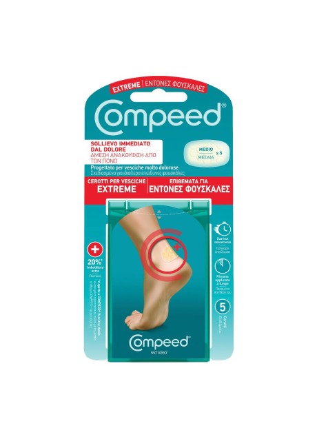 Compeed cerotti per vesciche extreme - 5 pezzi