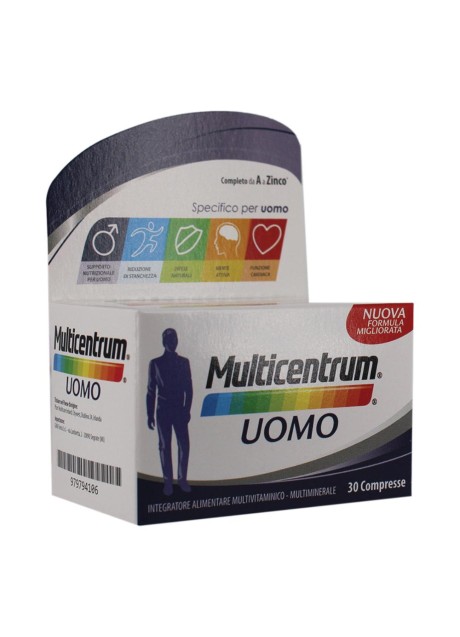 MULTICENTRUM UOMO 30CPR GMM