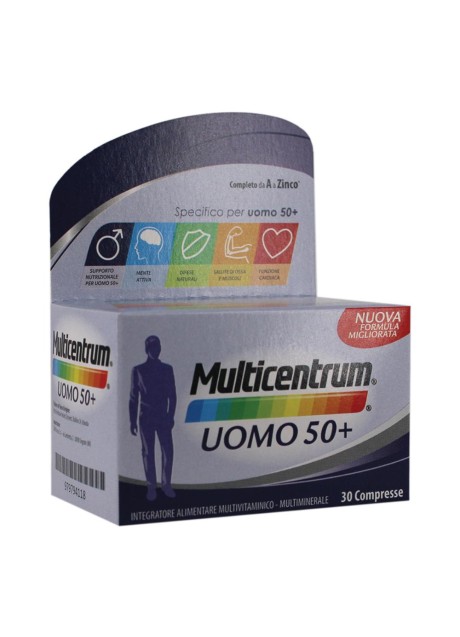 MULTICENTRUM UOMO 50+ 30CPR GMM