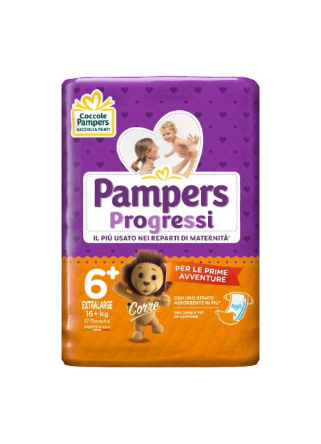 PAMPERS PROGRESSI XL 17PZ