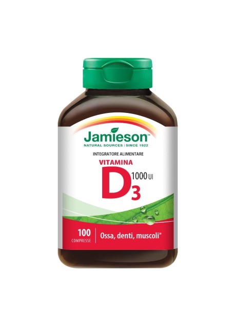 JAMIESON VIT D 1000 100CPR