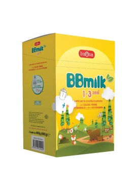 BBMilk 1-3 latte di proseguimento in polvere - 2 buste da 400 grammi