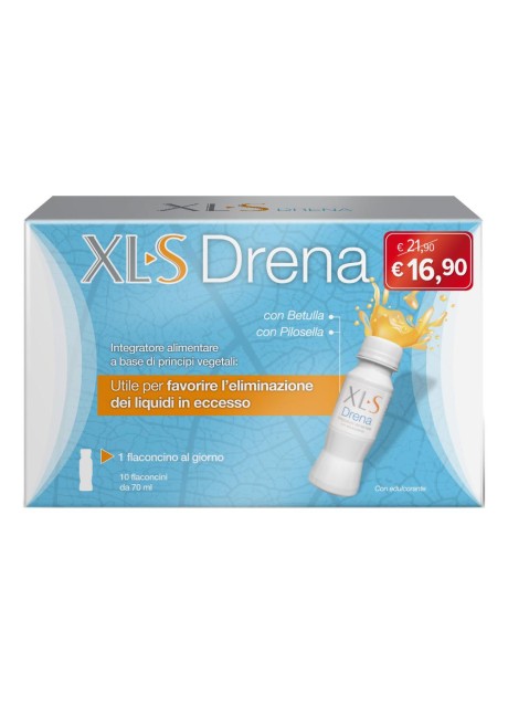 XLS DRENA TP 10FL 70ML