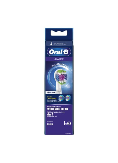 ORALB REFILL EB-18-3 3D WHITE