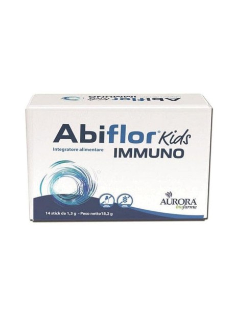 Abiflor Kids Immuno equilibrio flora intestinale - 14 stick