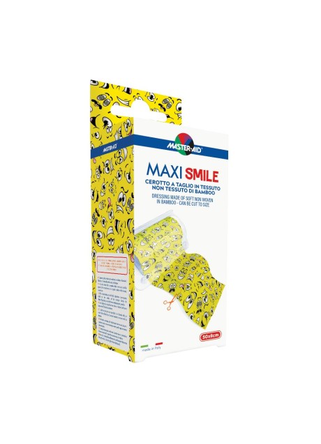 CEROTTO A TAGLIO MASTER AID MAXI SMILE TNT 50 X 8 CM
