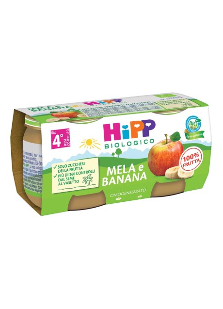 HIPP OMOG MELA/BANANA 2X80G