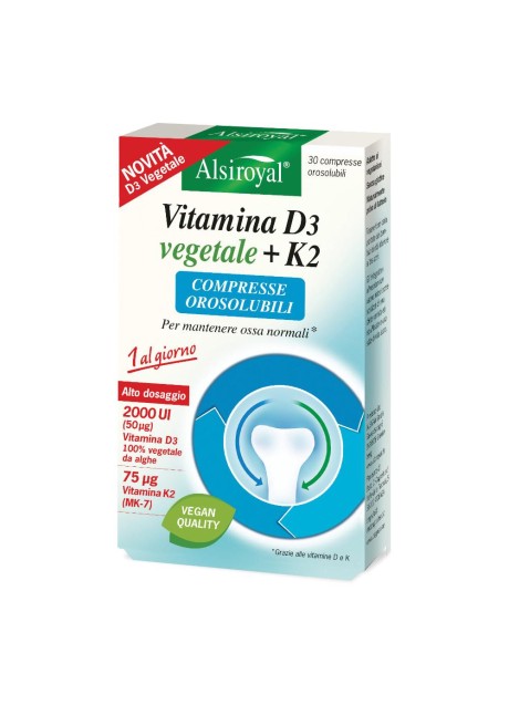 VITAMINA D3(2000U.I.)+K2 30CPR