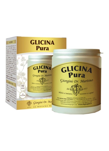 GLICINA PURA POLVERE SOLUB250G