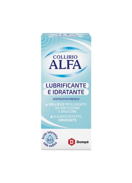 Collirio Alfa lubrificante e idratante - 10 millilitri