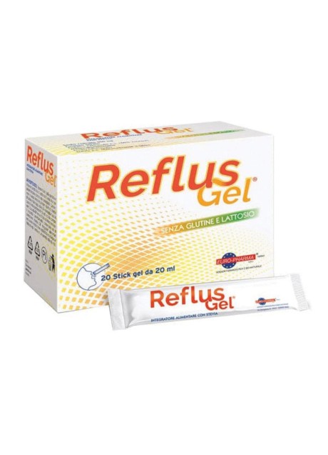 Reflus gel 20 stick per il controllo dell'acidità gastrica