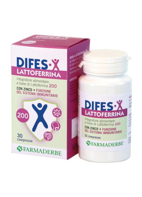 DIFES-X LATTOFERRINA 200 30CPR