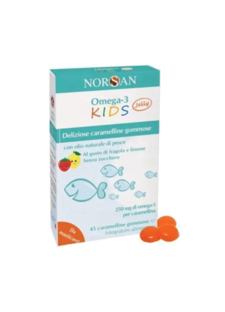 NORSAN OMEGA 3 KIDS CARAMELLIN